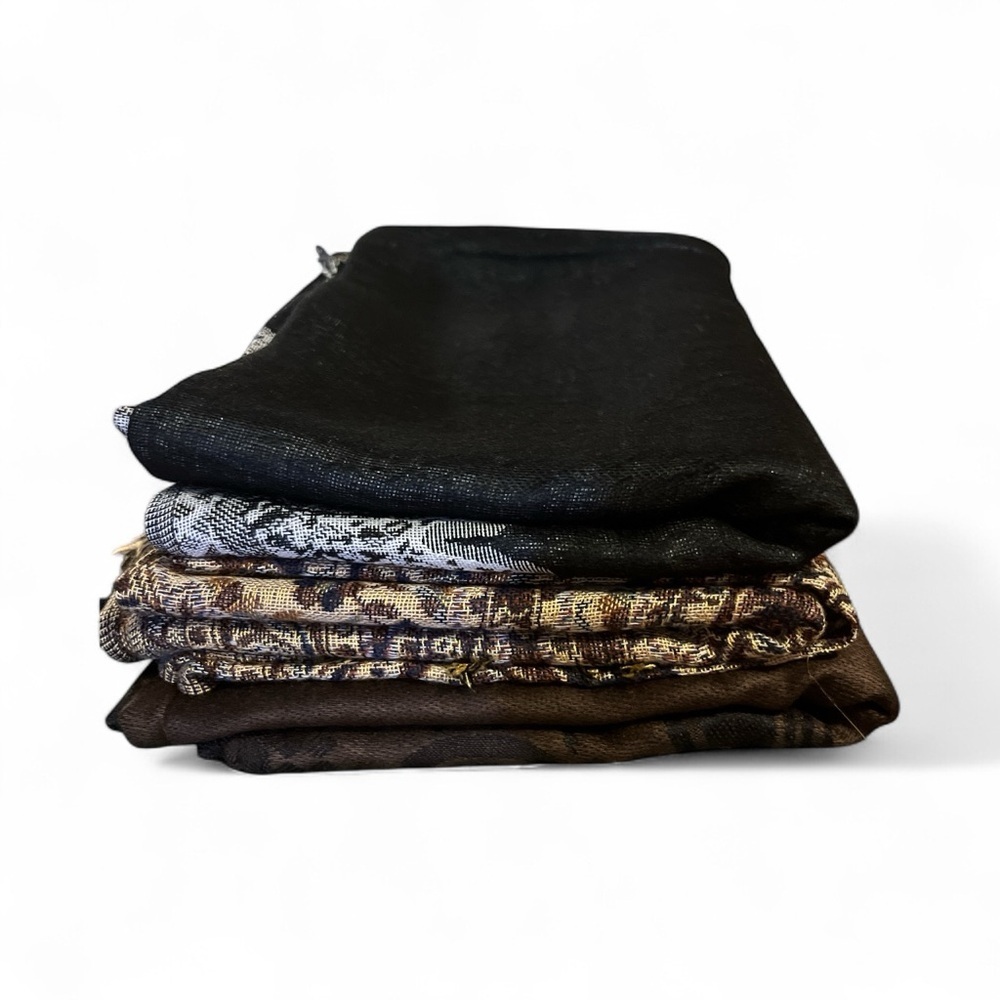 Bundle of Pashmina-style Scarves NWT - Picture 6 of 7